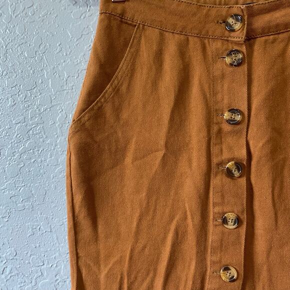 Missguided Button Down Skirt Size 6 New with tags - Picture 3 of 10